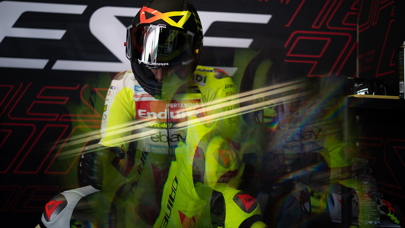 Dainese Project Apexイベントでの走行シーン