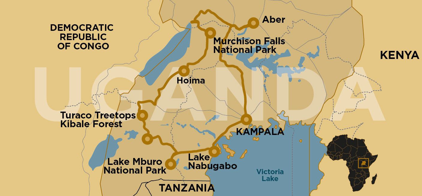 ウガンダの風景