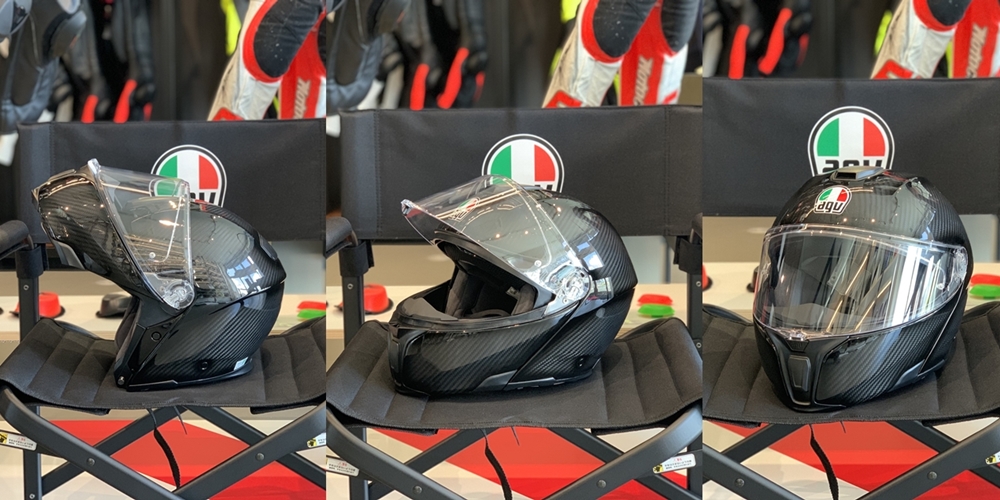 新品未使用 agv sportmodular Mサイズ カーボンヘルメット オートバイ