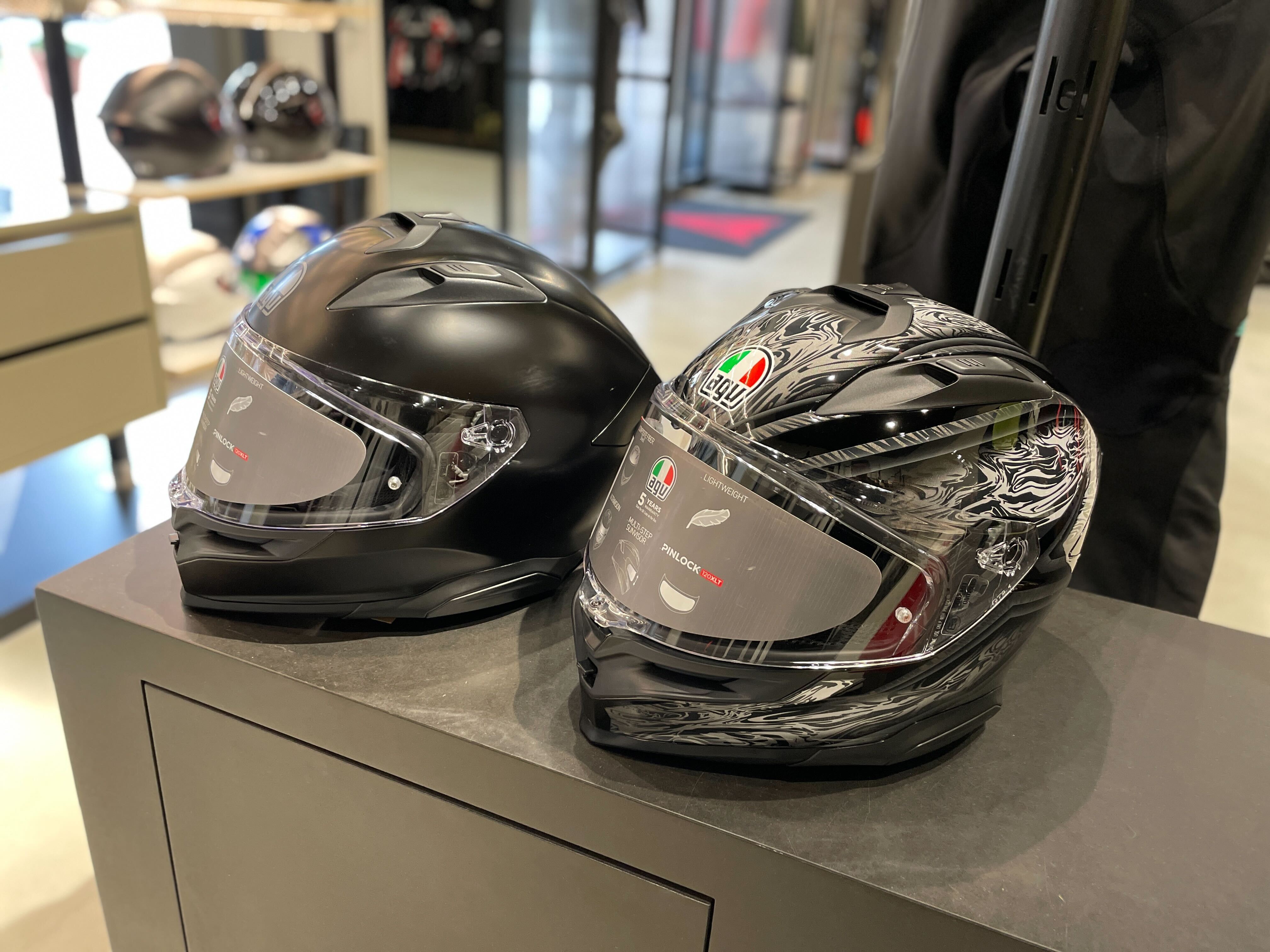 AGV新作モデル K7のM-Lをお試し頂けます