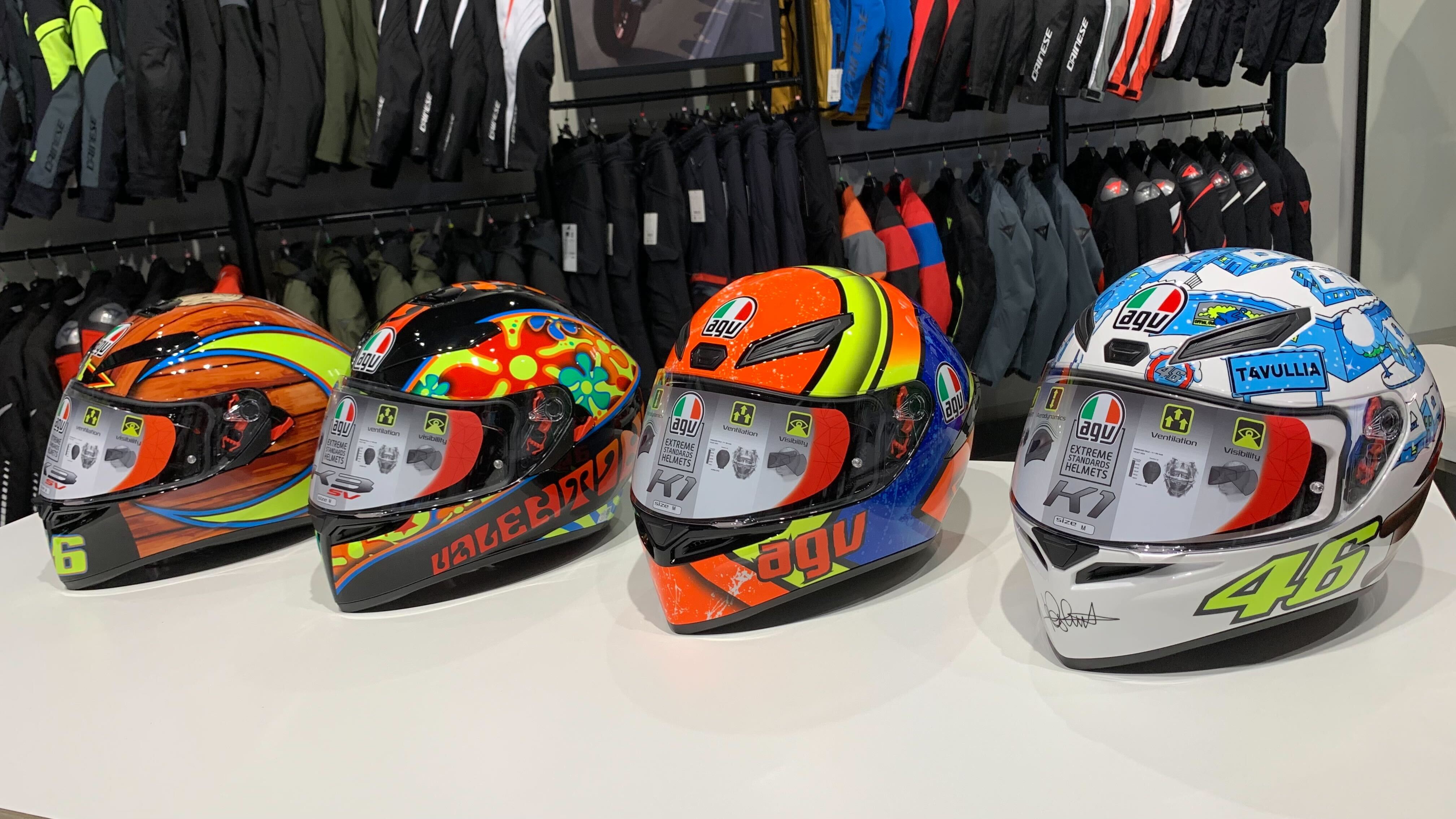 大人気モデルのAGVヘルメット K1＆K3-SV新色レプリカカラーが入荷！