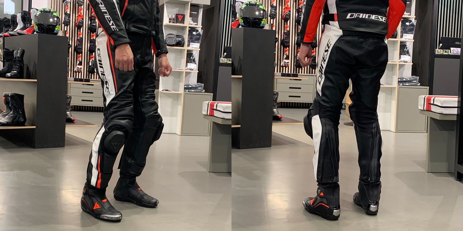 ダイネーゼ DAINESE レザーパンツ EU44/US34 黒 MISANO バイクウエア