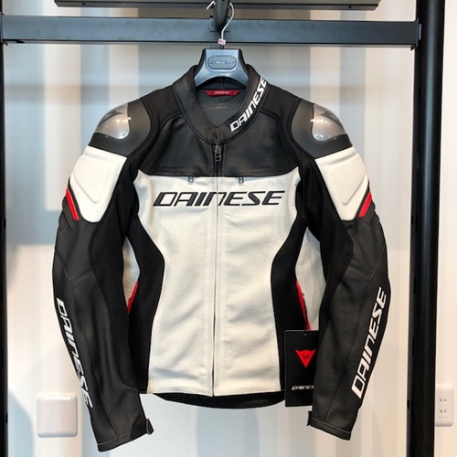 RACING 3 PERF. LEATHER JACKET ダイネーゼパンチング-