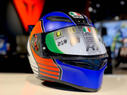 AGV K1 POWER MATT DARK BLUE/ORANGE/WH のご紹介