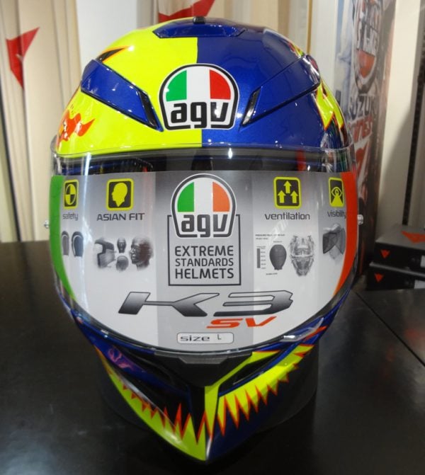 AGV K-3 SV にレプリカモデル 2カラーが登場