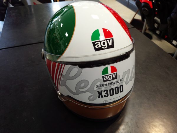 6/4（月）まで。AGV LEGENDS X3000 / AGO 1を展示しています！