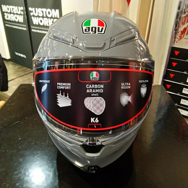 国際ブランド エージーブイ AGV フルフェイスヘルメット K6 マット