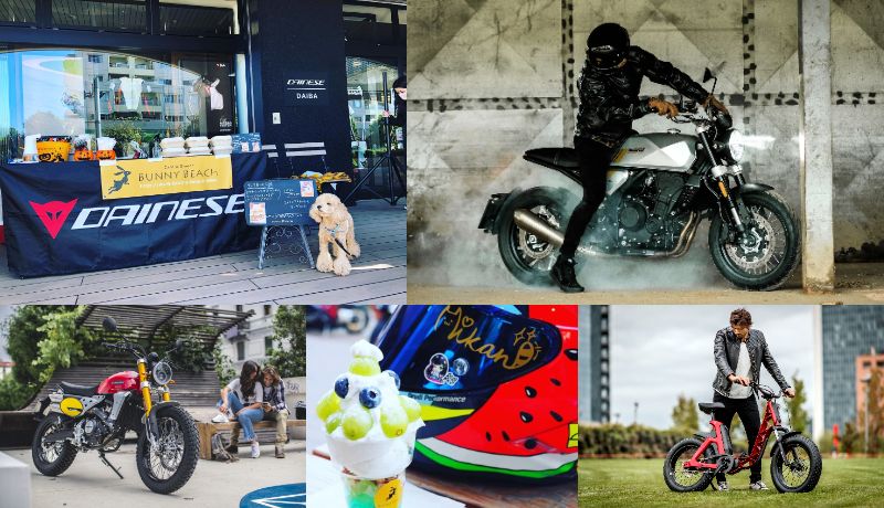 バニービーチカフェ出店＆MOTORISTS試乗会開催 9/18(祝)