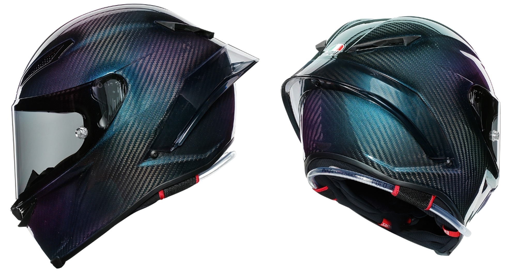 光で雰囲気を変える『AGV PISTA GP RR IRIDIUM』